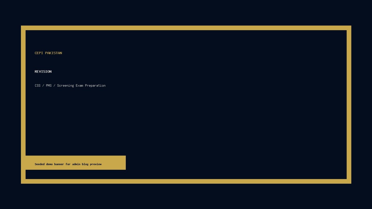 Revision Strategy Banner